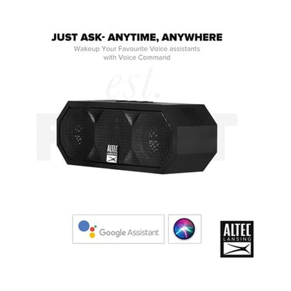 Altec Lansing Jacket H20 Rugged Bluetooth Speaker Black