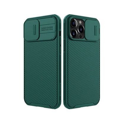 X-Fitted Camera Protector With Bracket Case Cover For Apple iPhone 13 Pro Max Green