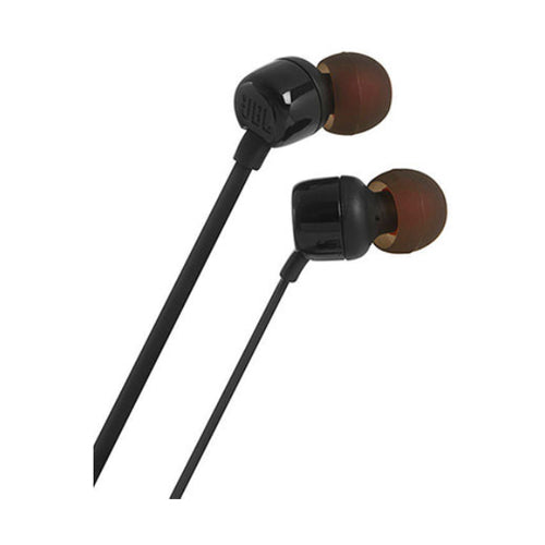 JBL T110 Wired In-Ear Earphones Black