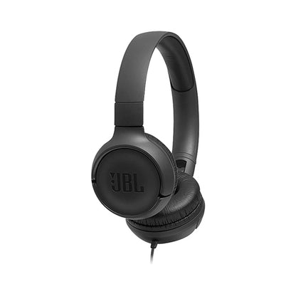 JBL T500 Wired On-Ear Headphones Black