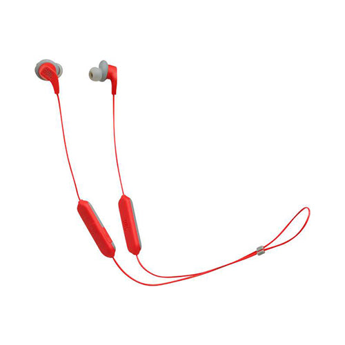 JBL Endurance Run Sports Bluetooth In-Ear Earphones Red and Grey