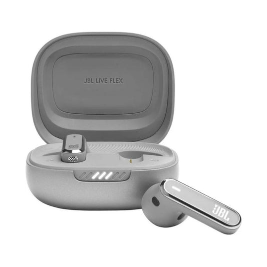 JBL Live Flex True Wireless in-Ear Earbuds Silver