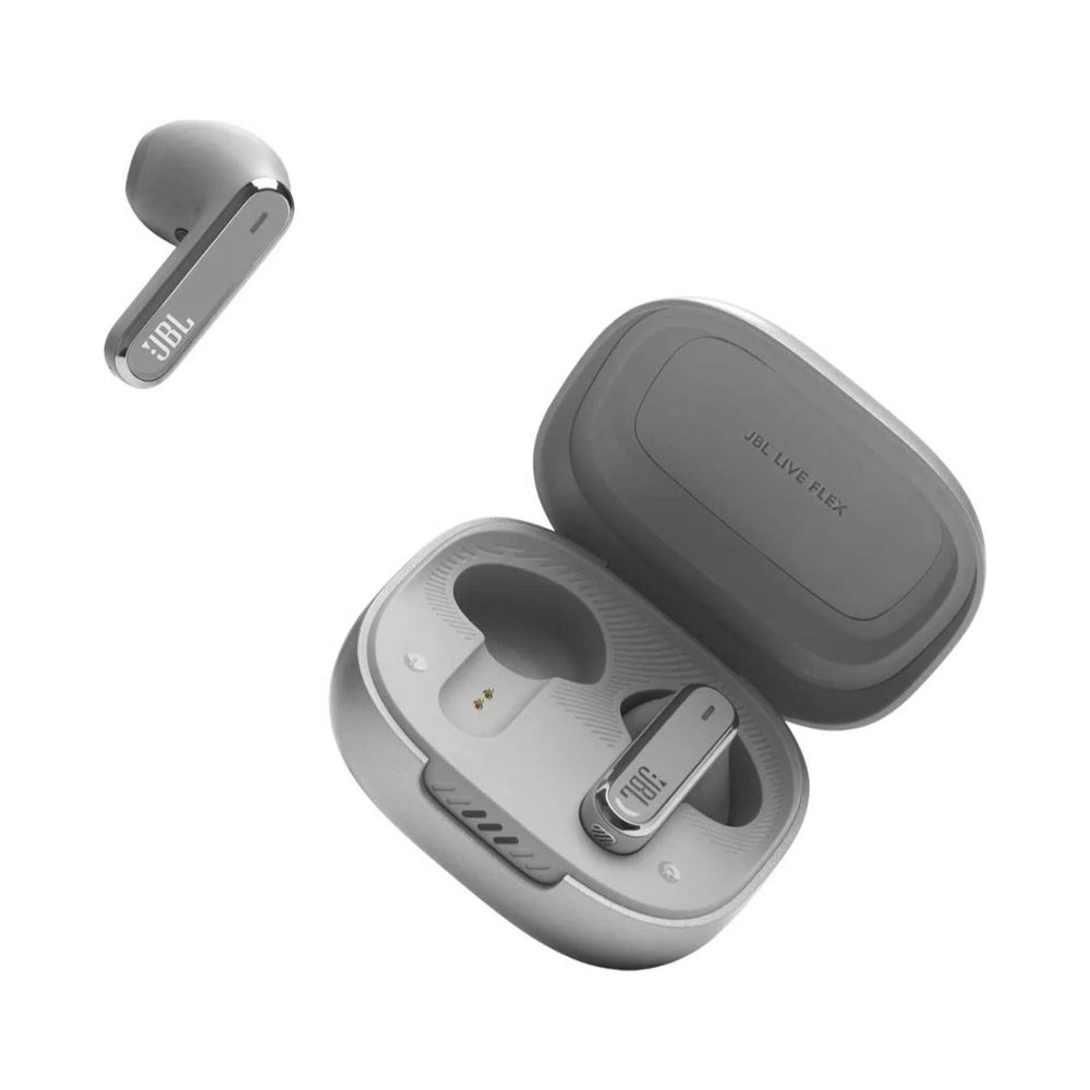 JBL Live Flex True Wireless in-Ear Earbuds Silver