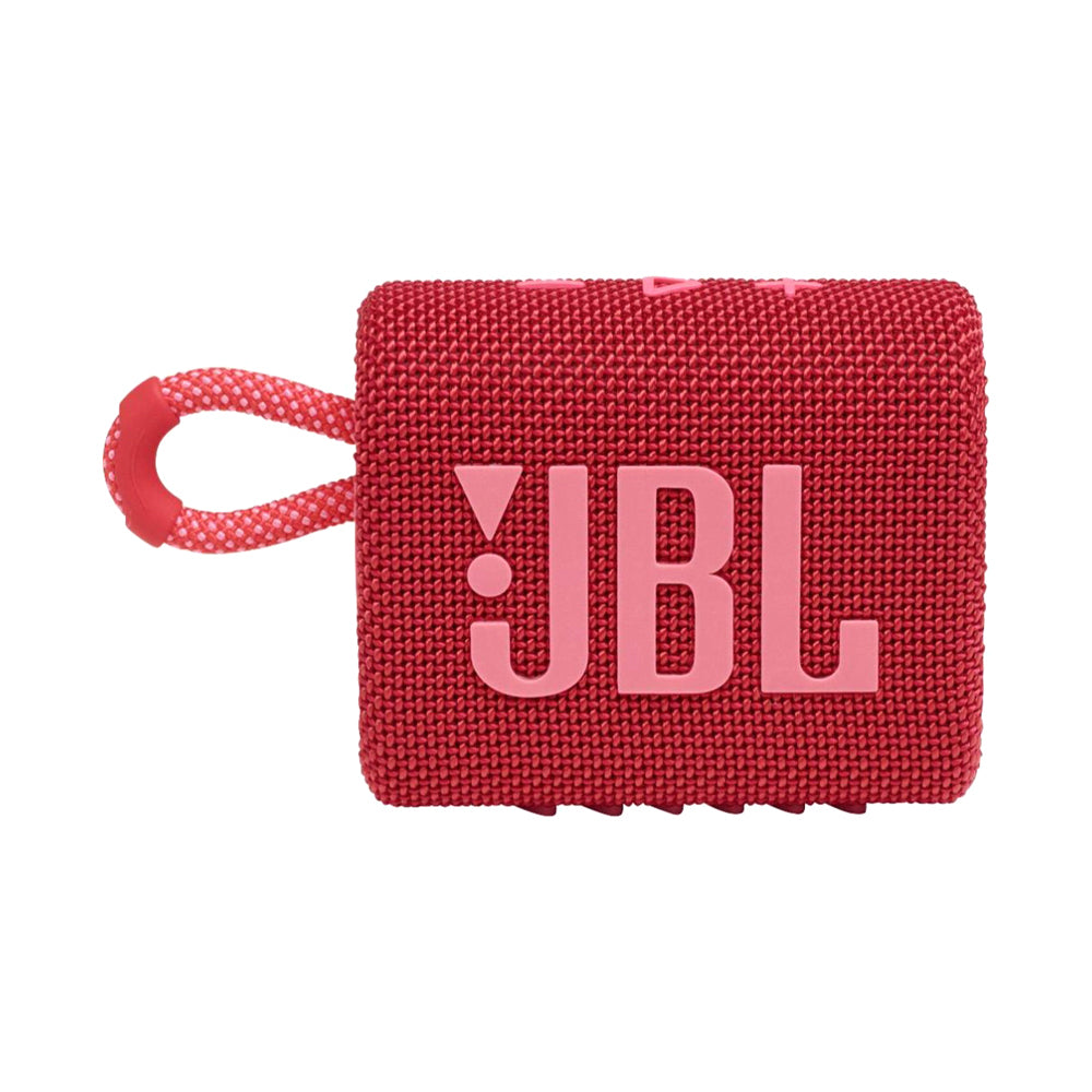 JBL Go 3 Portable Bluetooth Speaker Red