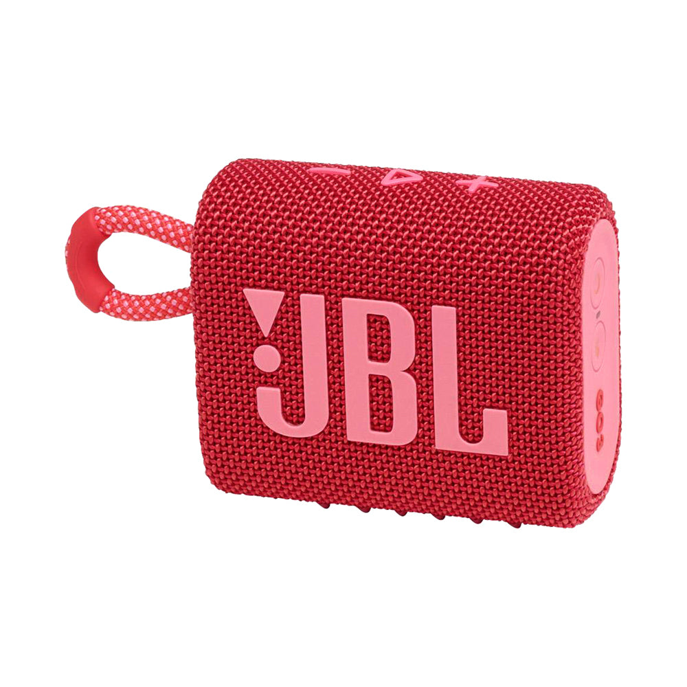 JBL Go 3 Portable Bluetooth Speaker Red