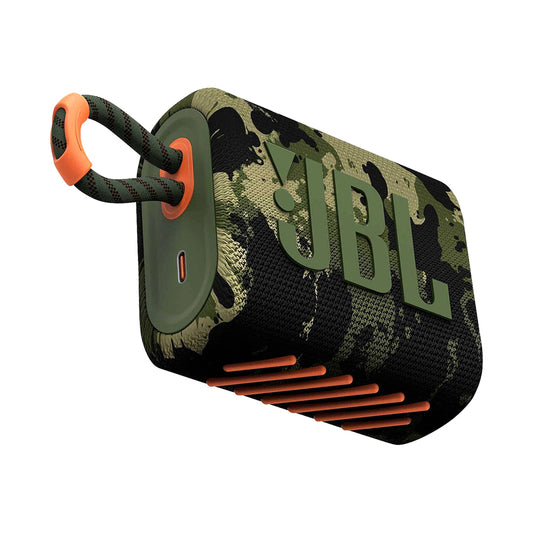 JBL Go 3 Portable Bluetooth Speaker Camouflage