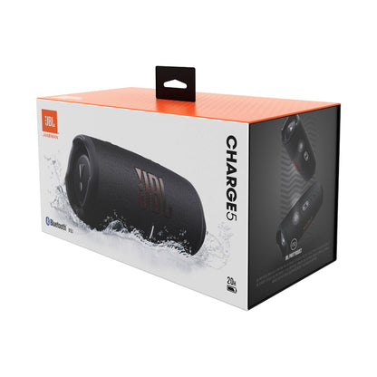 JBL Charge 5 Portable Bluetooth Speaker Black