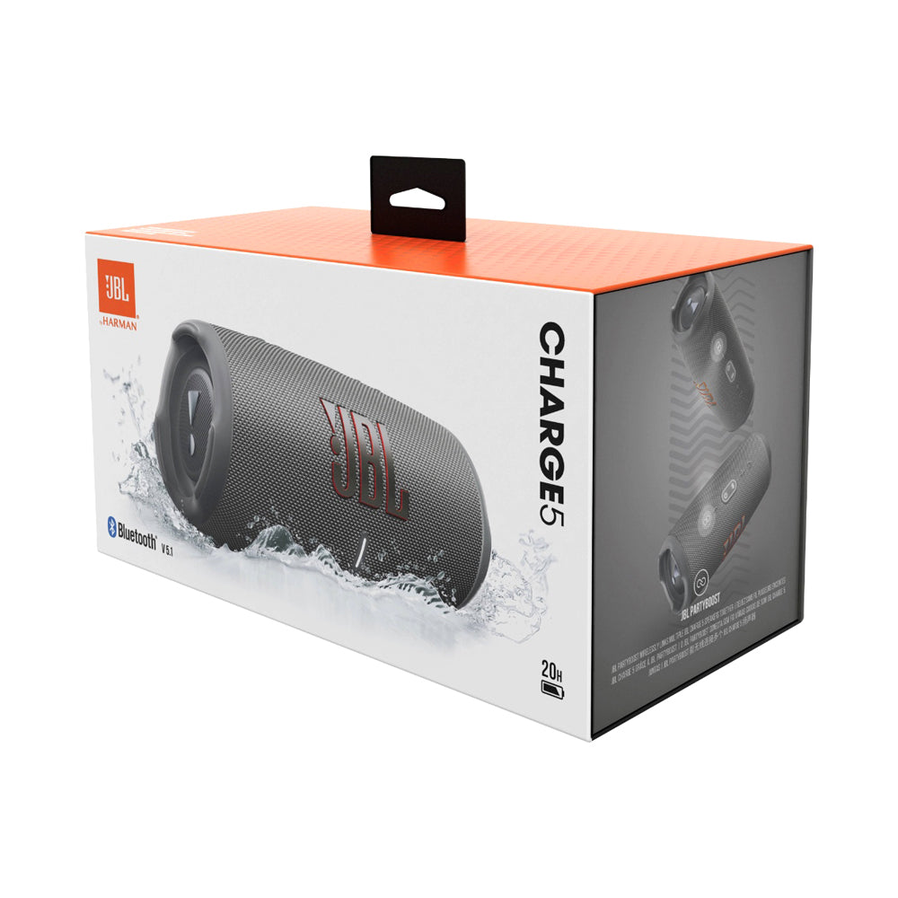 JBL Charge 5 Portable Bluetooth Speaker Grey