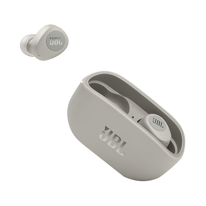 JBL Wave In-Ear Earbuds with Charging Case Ivory