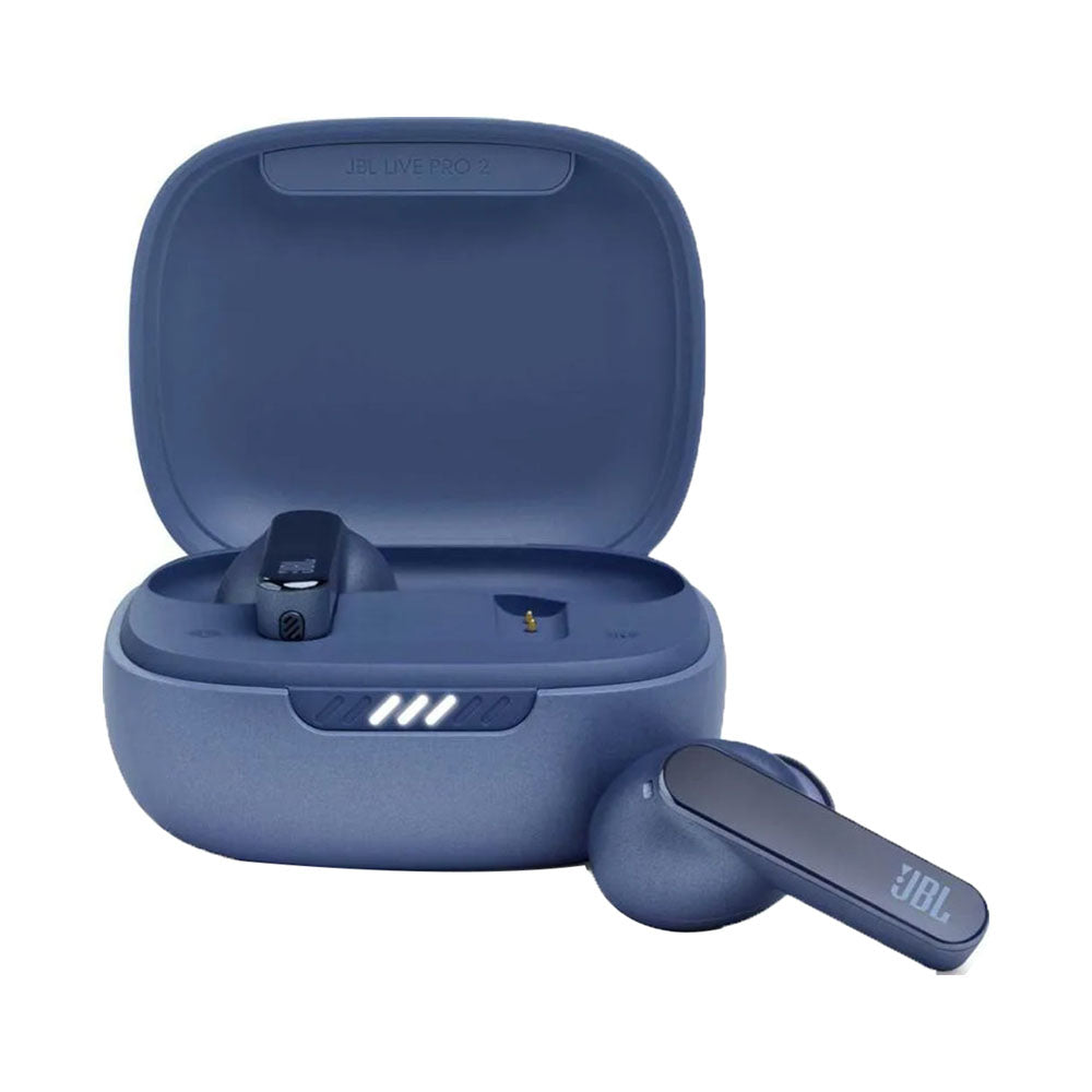 JBL Live Pro 2 True Wireless Noise Cancelling Earbuds Blue