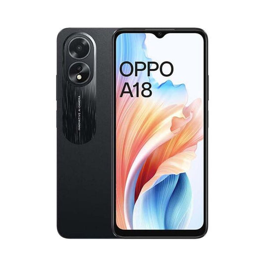 Oppo A18 128GB Glowing Black