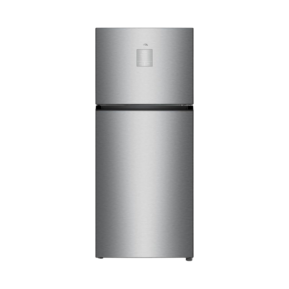 TCL Double Door Top Mount Refrigerator 550L Silver P550TMN