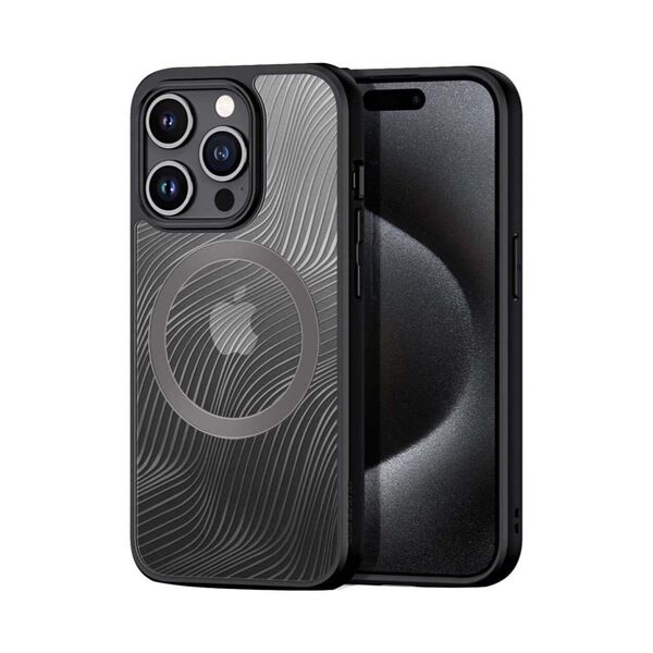 Dux Ducis Aimo Mag Series Protective Case Cover Black for Apple iPhone 15 Pro