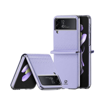 Dux Dusis Bril Protective Case Cover for Samsung Z Flip 5G Purple