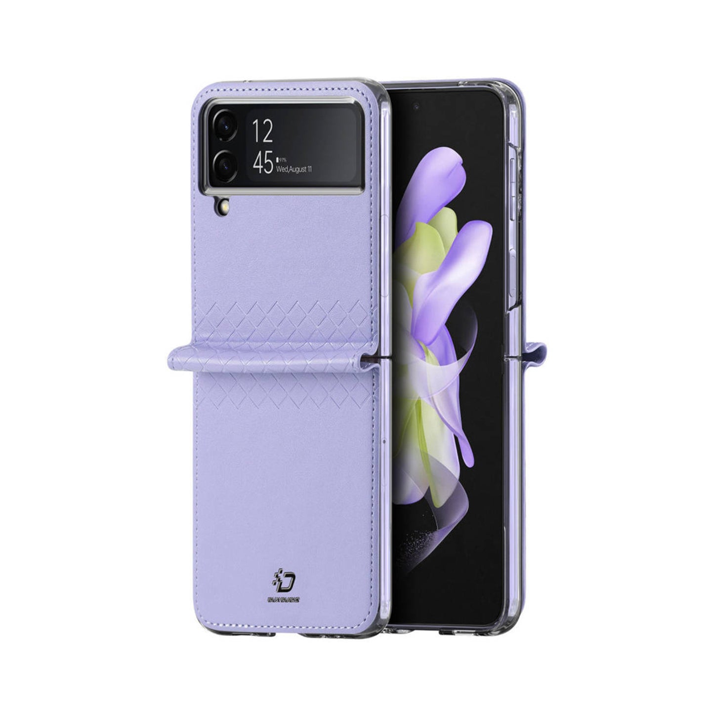 Dux Dusis Bril Protective Case Cover for Samsung Z Flip 5G Purple