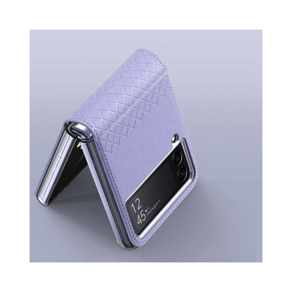 Dux Dusis Bril Protective Case Cover for Samsung Z Flip 5G Purple