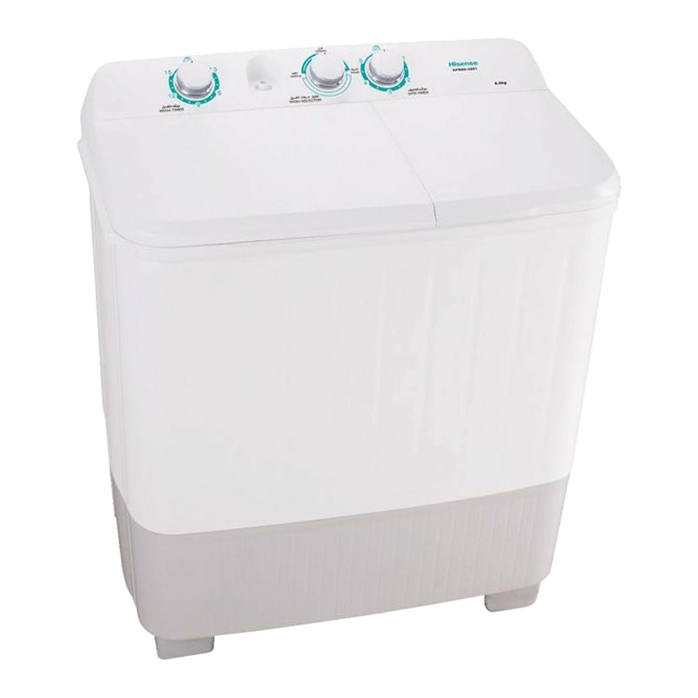 Hisense Top Load Semi Automatic Washer 8kg White XPB80-5001