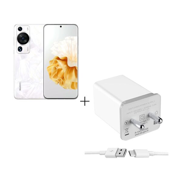 Huawei P60 Pro 12GB512GB  Rococo Pearl + Charger