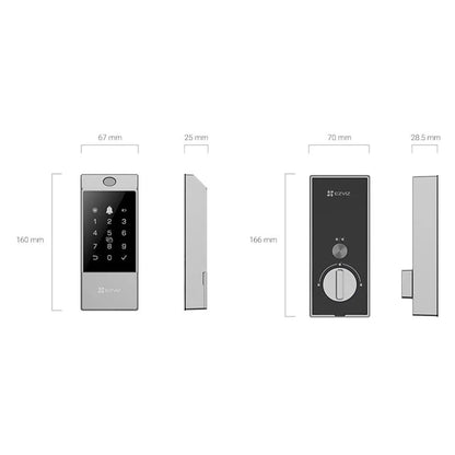 EZVIZ DL04 SMART DEADBOLT LOCK