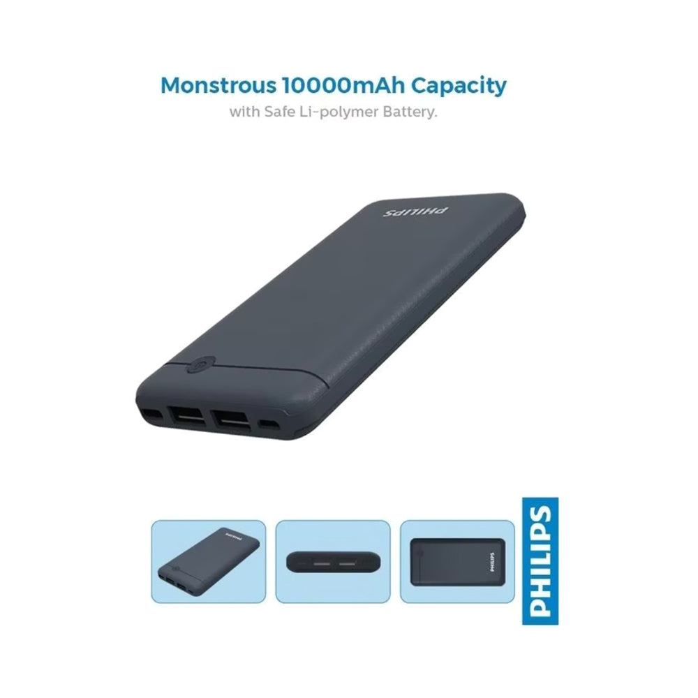 Philips Portable Power Bank 10000mAh Blue