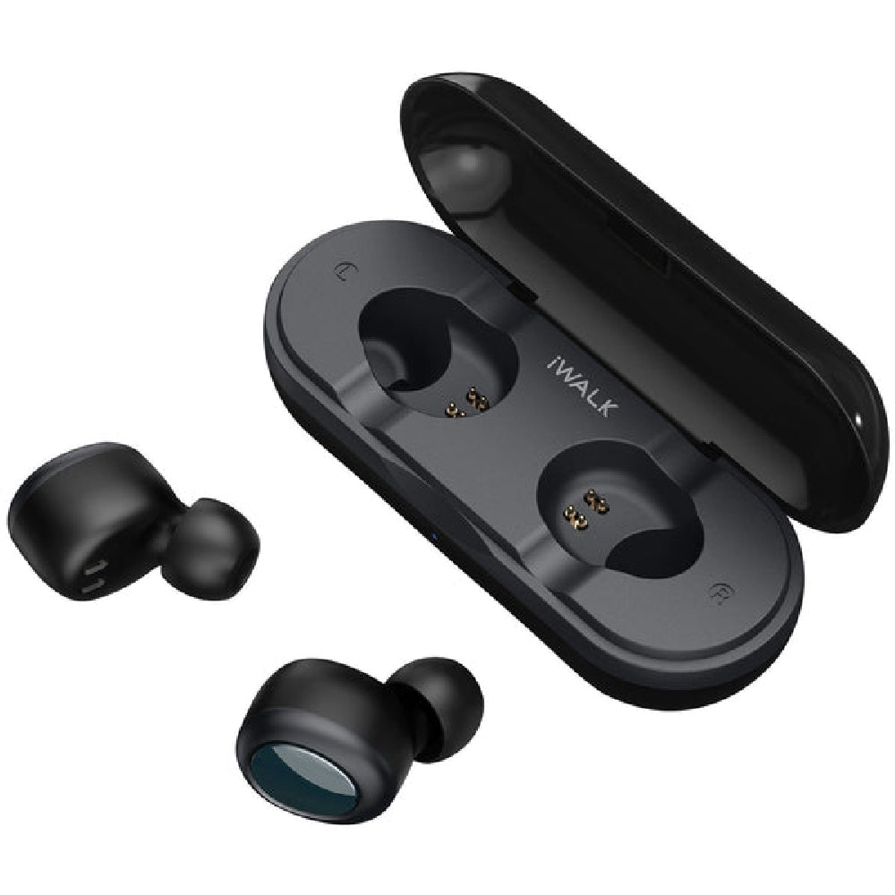 iWalk True Wireless Earbuds With Charging Case Black