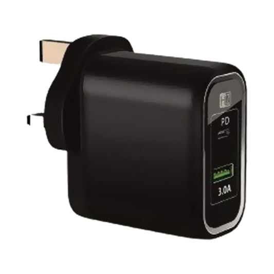 Heatz Jetline PD Wall Charger Black