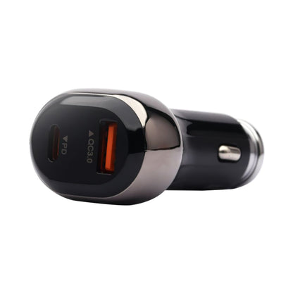 Heatz 6A Qualcomm PD Port Car Charger Black