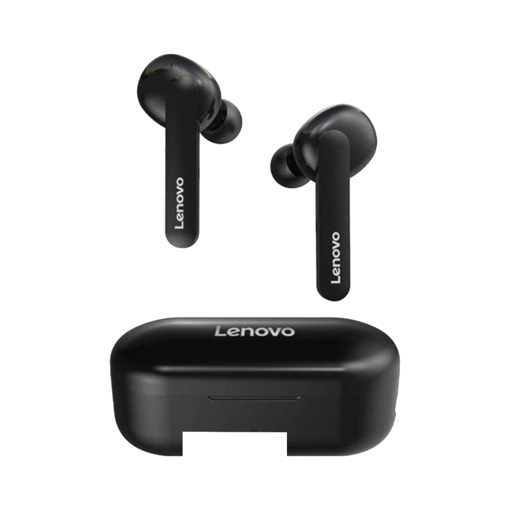 Lenovo True Wireless Stereo Earbuds with Charging Case Black