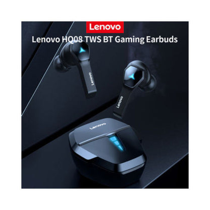 Lenovo TWS Bluetooth 5.0 In-Ear Gaming Earbuds With Charging Case Black