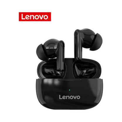 Lenovo True Wireless Earbuds with Charging Case Black