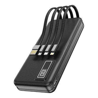 Aspor 4-in-1 Power Bank 10000mAH Black