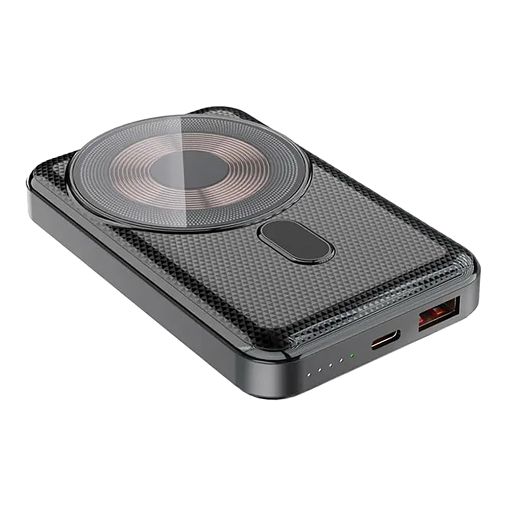 Aspor Wireless Charging Power Bank 1000mAh Black