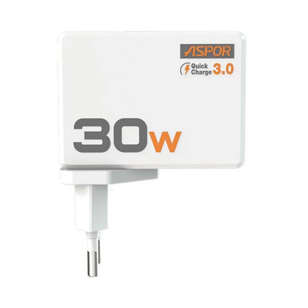 Aspor 30W Travel Charger White