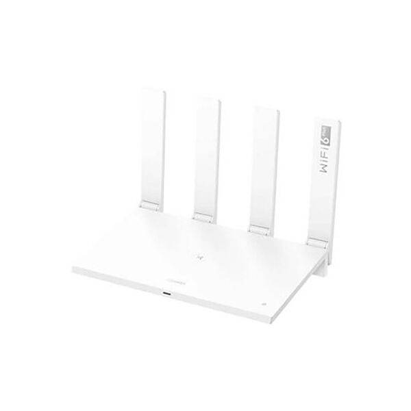 Huawei AX3 Pro Wi-Fi 6 Plus Quad Core Router White - Ecity Electronics
