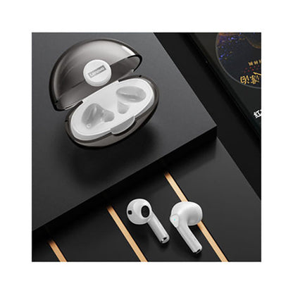 Lenovo True Wireless In-Ear Earbuds With Charging Case Black