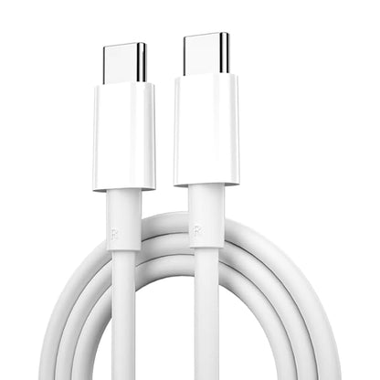 WIWU Classic 100W Type-C To Type-C Charging Cable 1.2m White