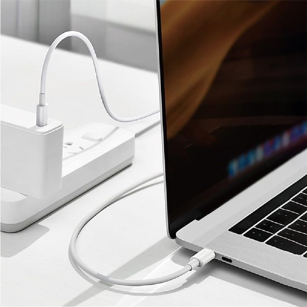 WIWU Classic 100W Type-C To Type-C Charging Cable 1.2m White