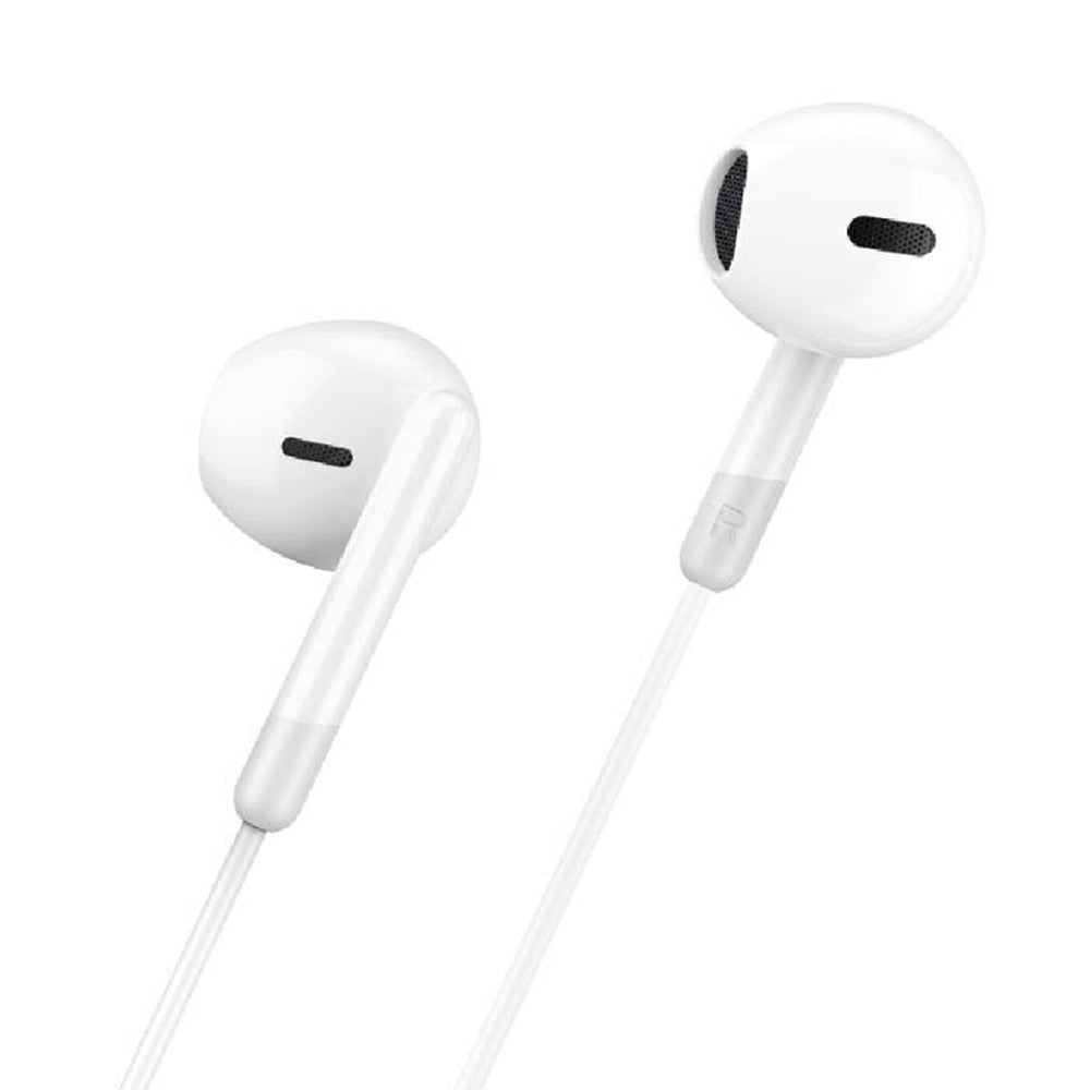 WiWU Wired USB Type-C Earbuds, EB314, White