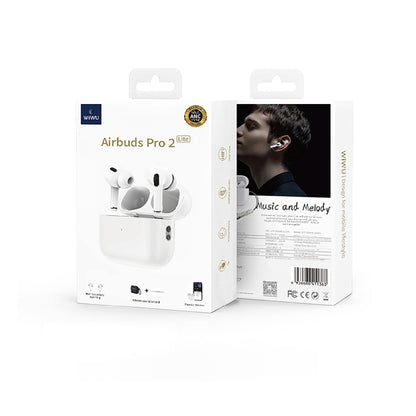 WiWU Airbuds Pro 2 ANC True Wireless Earbuds White