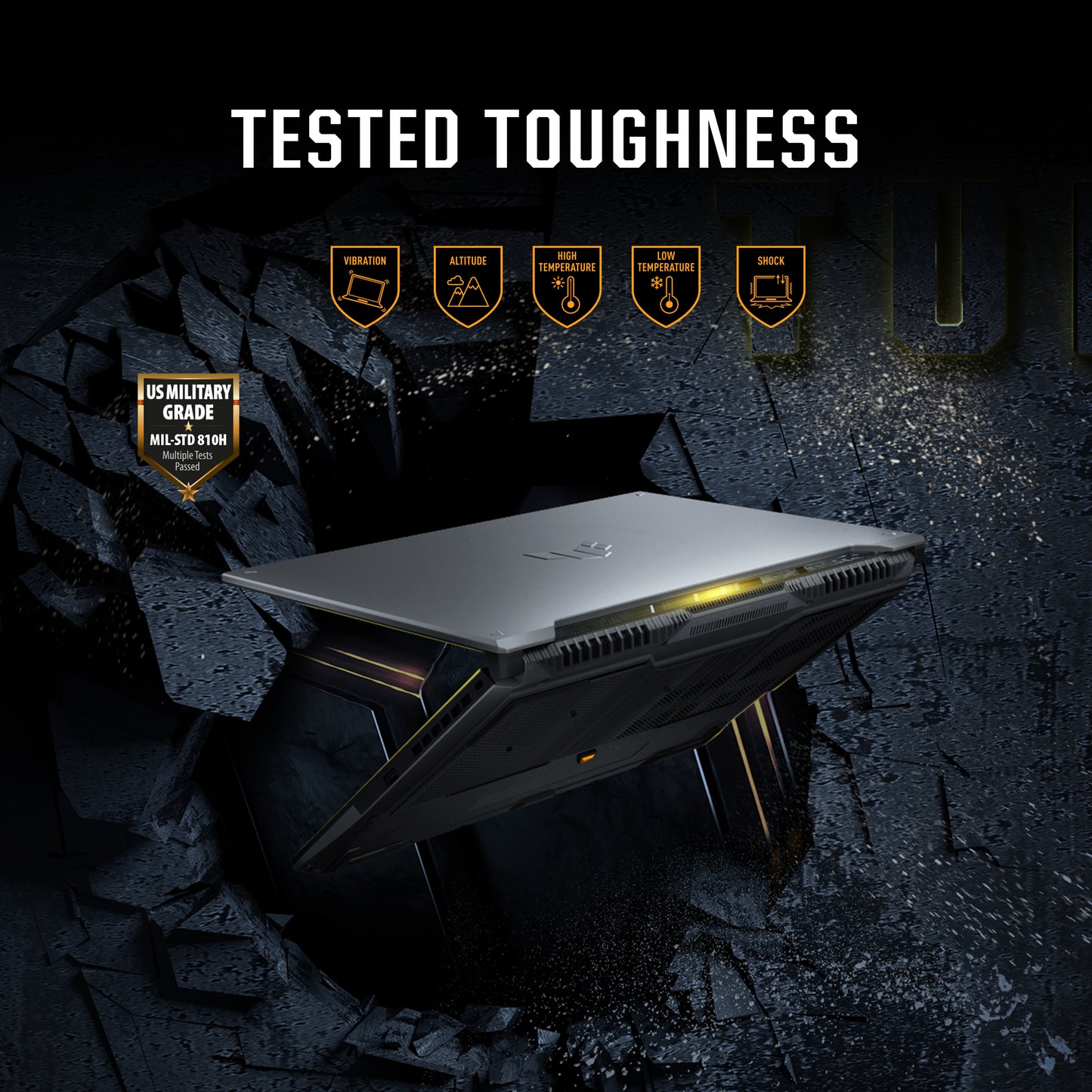 Asus TUF F16 Gaming Laptop Intel Core 5-210H, 16GB RAM, 512GB SSD, 16-inch display, Gray