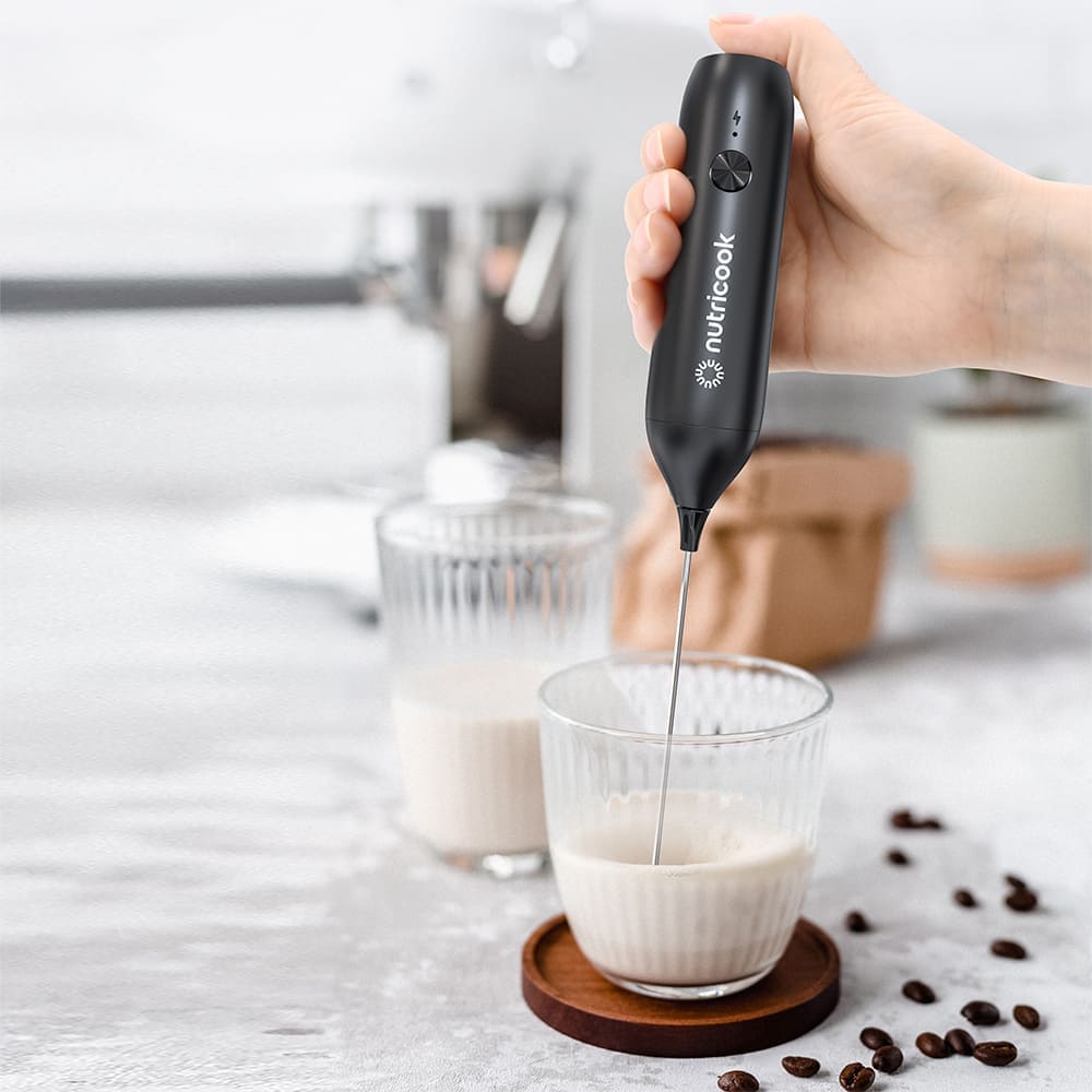 Nutricook Rechargeable Milk Frother, NC-MF100