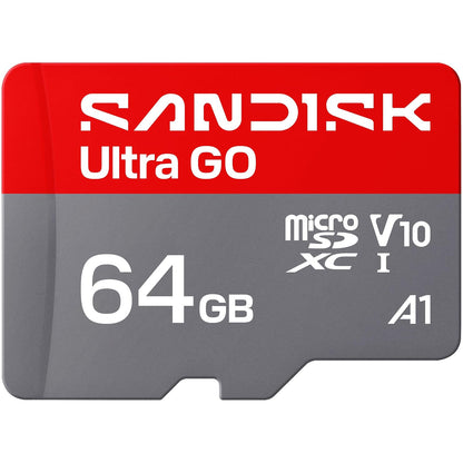 SanDisk Ultra Go microSD UHS-I — 64GB, 140MB/s
