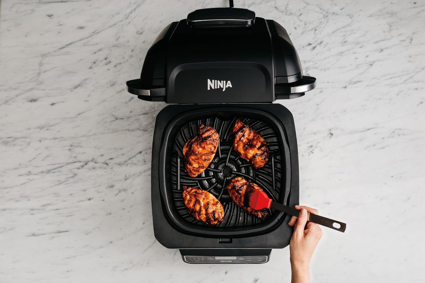 Ninja AG301ME Foodi Grill - Dishwasher-Safe Grill Plates