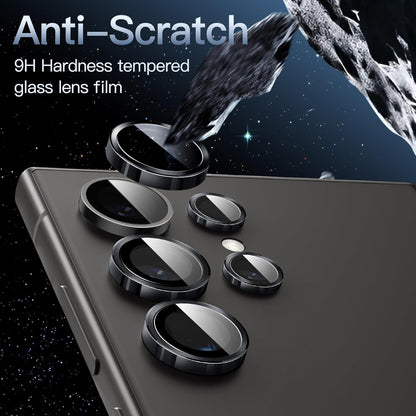 PROTECT  Samsung S24 Ultra Xzoom Lens Protector, Sapphire Glass, Alloy Material, Ultra Clear, Premium Finish, Black, XSMS24UBLK