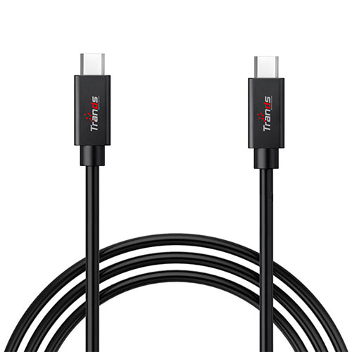 Trands Male Type-C Cable Black