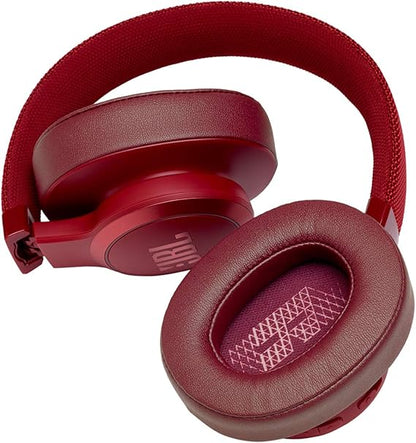 JBL Live 500BT Wireless Over-Ear Headphones Red