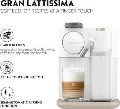 Nespresso Gran Latisima Coffee Machine, F531-ME-WH-NE