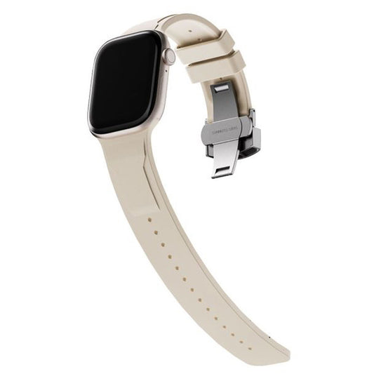 PREMIUM FLUORO RUBBER WATCH BAND-STL