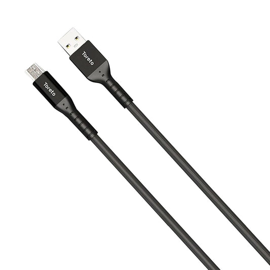 Toreto Stony-M Data Sync and  Charging Cable 1m Black