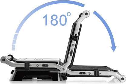 BLACK+DECKER CG1400-B5 Contact Grill with Fixed Plate 1400W Black